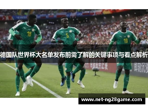 德国队世界杯大名单发布前需了解的关键事项与看点解析
