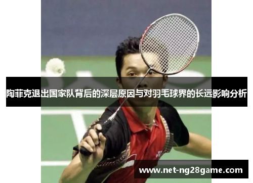 陶菲克退出国家队背后的深层原因与对羽毛球界的长远影响分析 陶菲克退出国家队背后的深层原因与对羽毛球界的长远影响分析